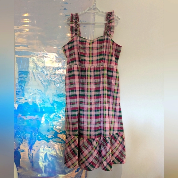 torrid Dresses & Skirts - Torrid pink plaid dress New with tags